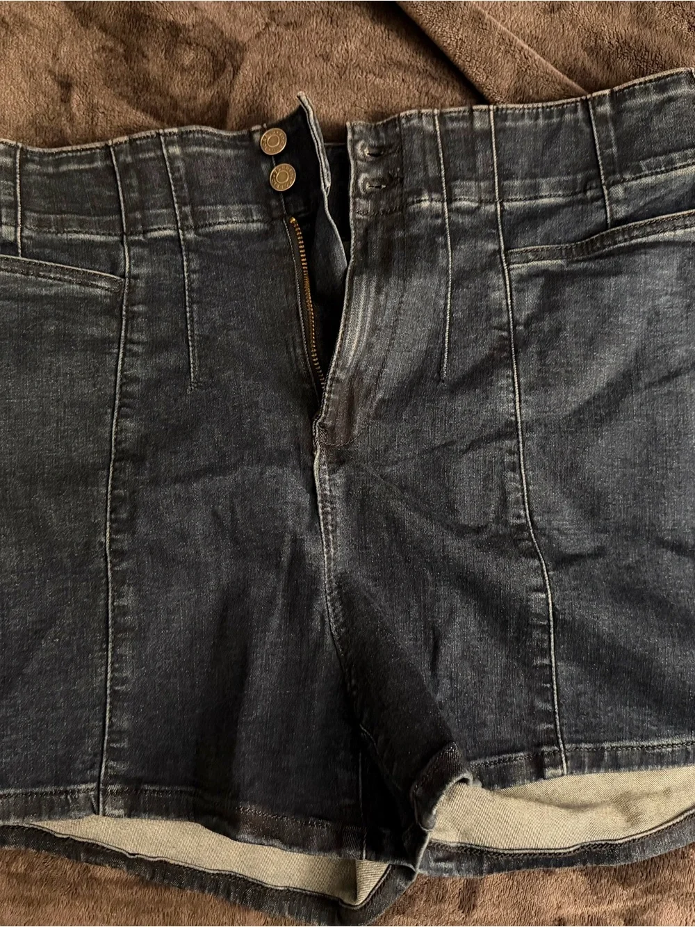 torrid Blue Jean High-Rise Denim Shorts